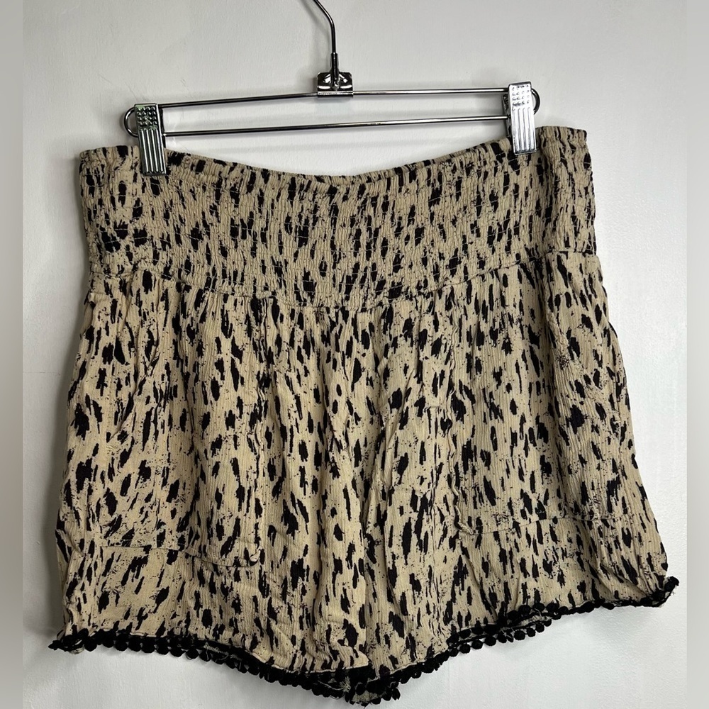Animal Print Shorts